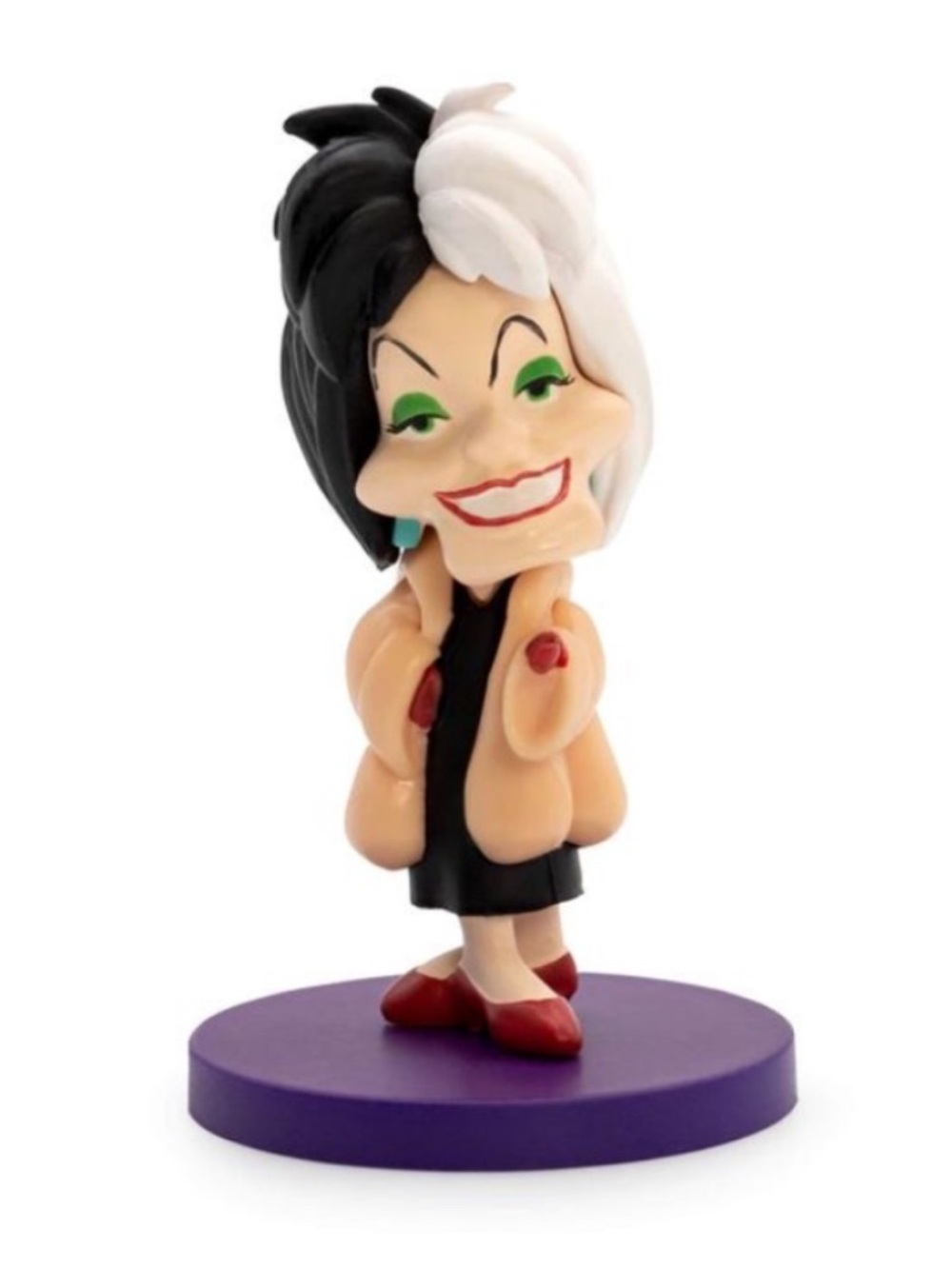 Disney Villains Cruella De Vil Mini Vinyl Figure 101 Dalmatians Collectible